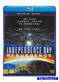 Independence Day - Resurgence / Independence day - Uusi uhka (Blu-ray 3D + Blu-ray)
