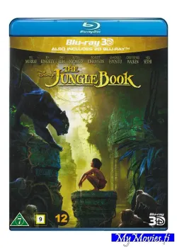 The Jungle Book - Viidakkokirja (Blu-ray 3D + Blu-ray)