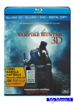 Abraham Lincoln: Vampire Hunter / Vampyyrin tappaja (3DBlu-ray + Blu-ray+DVD)