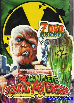 The Complete Toxic Avenger 7-Disc DVD Box Set Troma Loyd Kaufman Michael Herz
