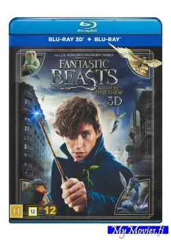 Fantastic Beasts and Where to Find Them / Ihmeotukset ja niiden olinpaikat (Blu-ray 3D+Blu-ray)